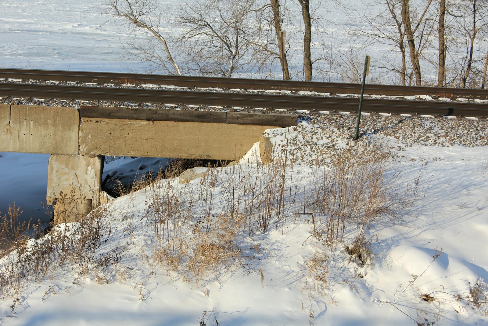 North abutment